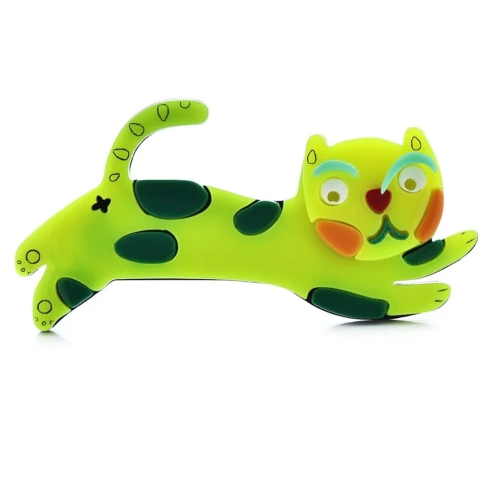 ❤️ Cute Acrylic Cat Brooches